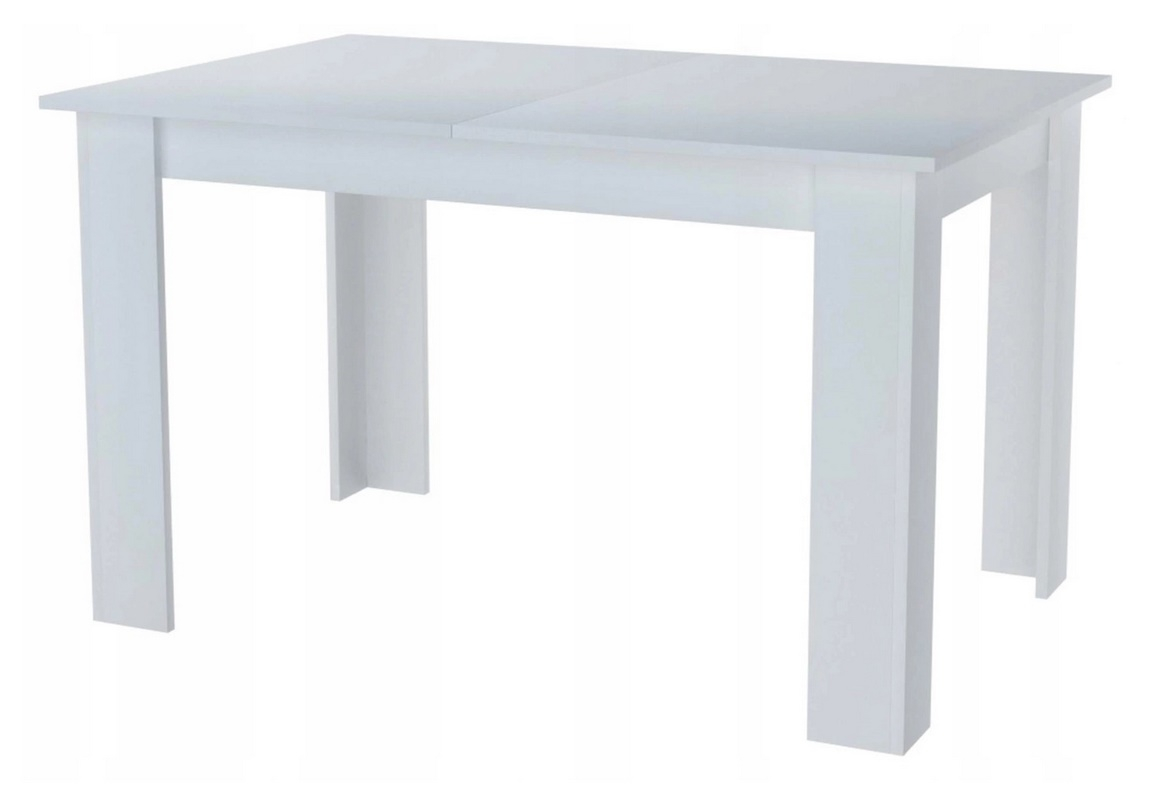 Jídelní stůl rozkládací MANGA 120(170)x80 bílá