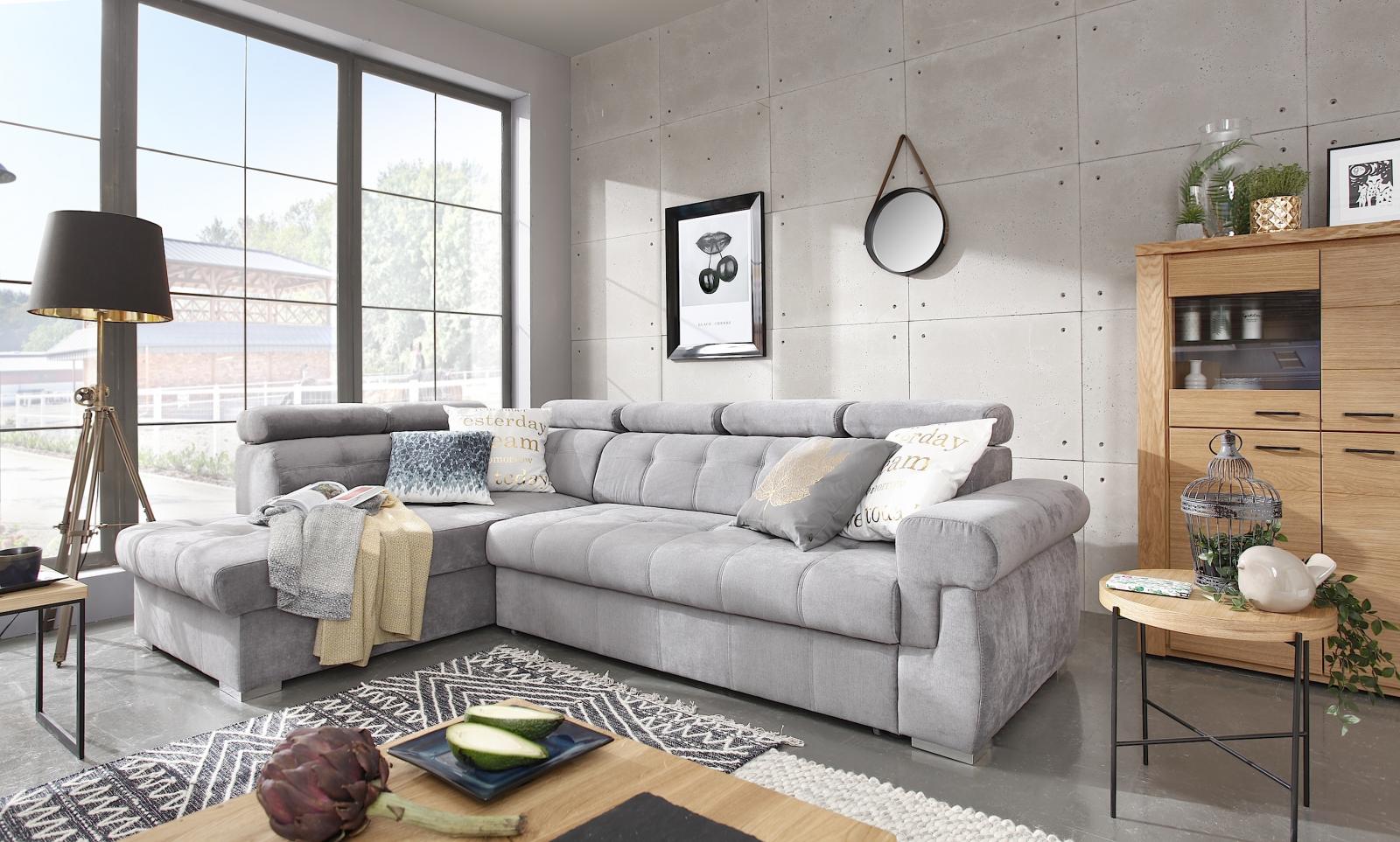 Sedací souprava Amadeus levá - šedá