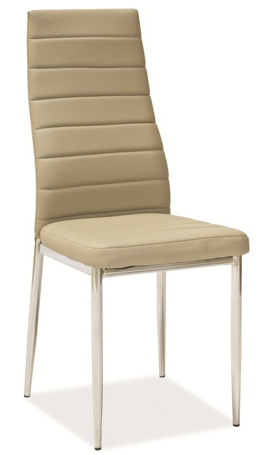 Jídelní čalouněná židle H-261 tm. béžová