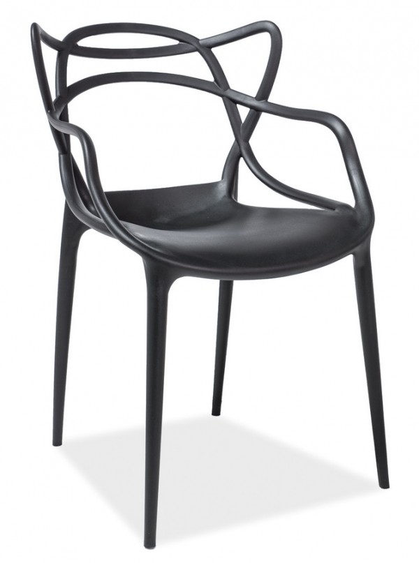 Jídelní židle TOBY černá