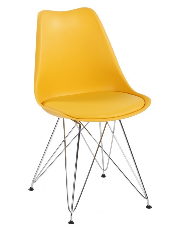 Jídelní židle TIME II žlutá