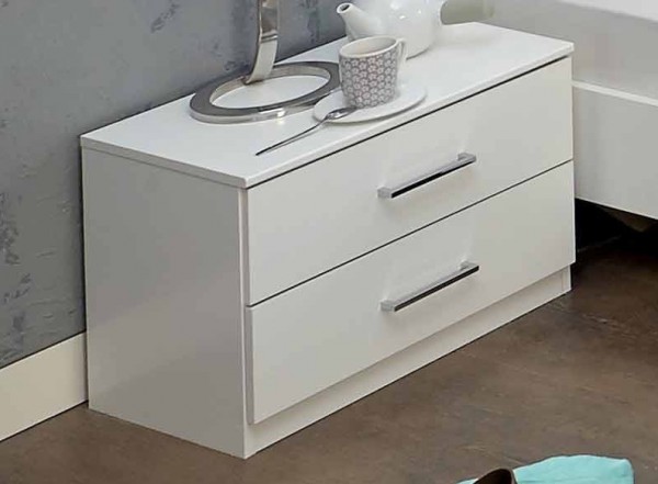 Noční stolek PAMELA 697 alpská bílá