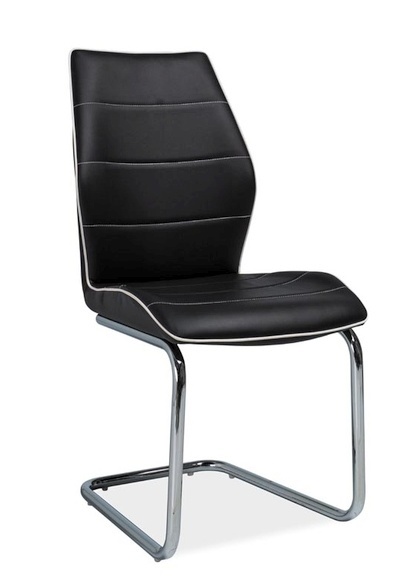 Jídelní čalouněná židle H-331 černá