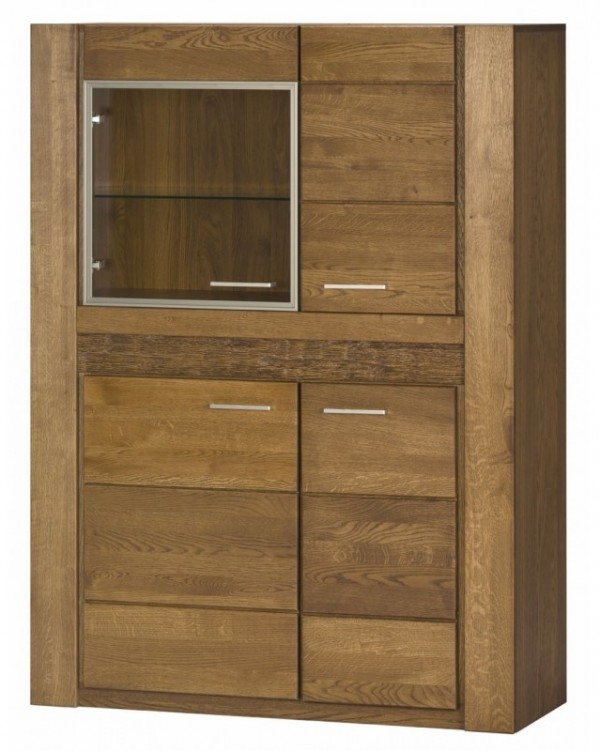 Vitrína nízká 4d VELVET 15