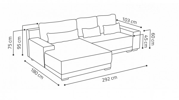 Sedací souprava Lacom MAX UNI Vardo 04