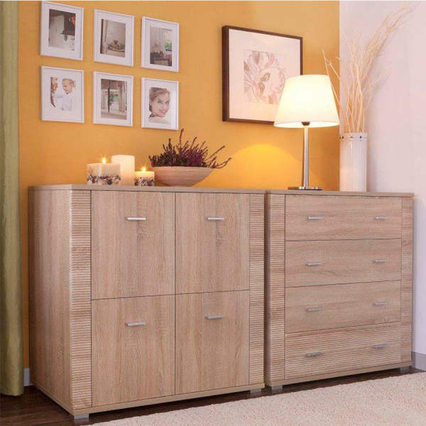 Komoda typ 10, dub sonoma, GRAND