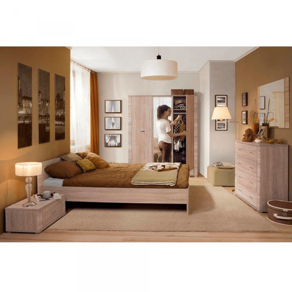 Noční stolek typ 21, dub sonoma, GRAND