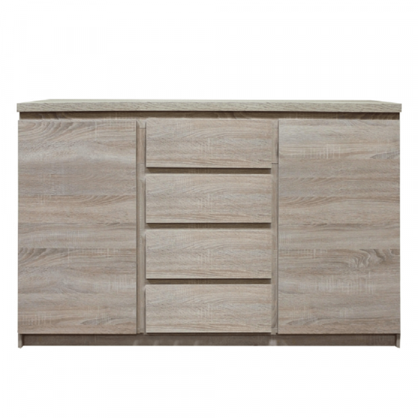 Komoda, dub sonoma, PANAMA typ 08