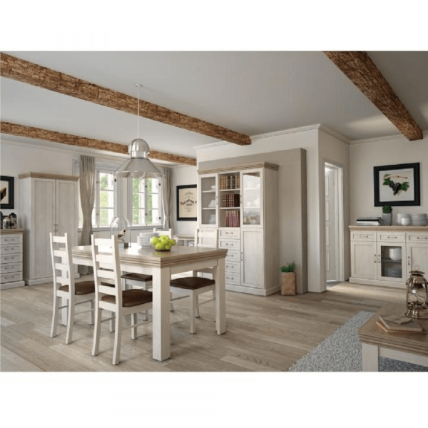 Skříň, sosna skandinávská / dub divoký, ROYAL S2D