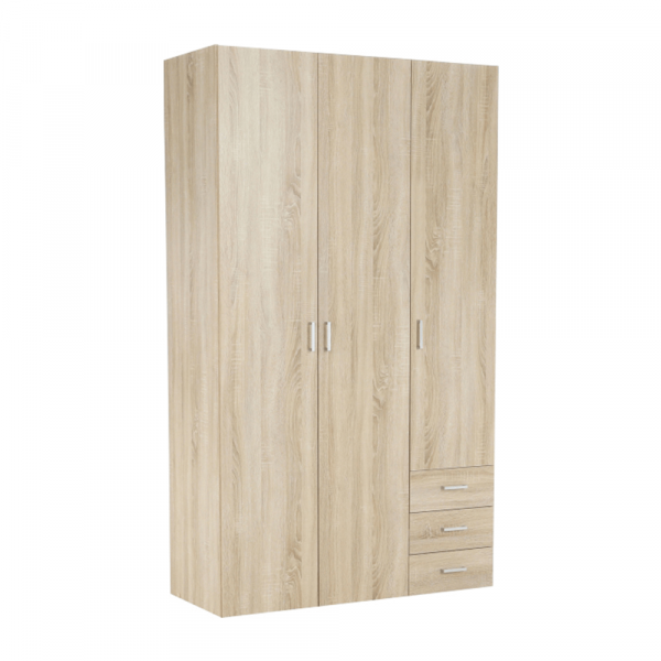 Skříň, 3 - dveřová, dub sonoma, GWEN 70427