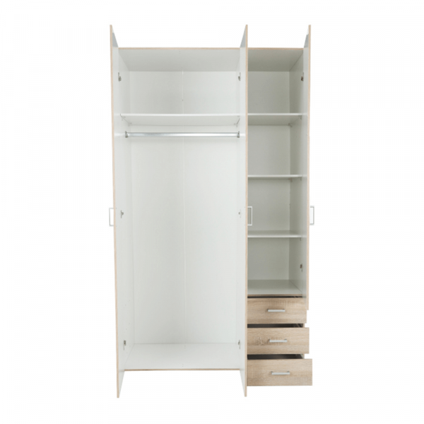 Skříň, 3 - dveřová, dub sonoma, GWEN 70427