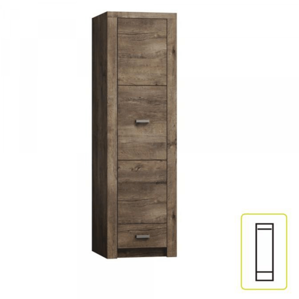 Skříň, jasan tmavý, INFINITY I-02