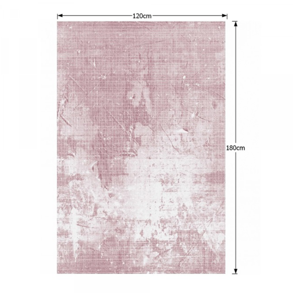 Koberec, růžová barva, 120x180, MARION TYP 3