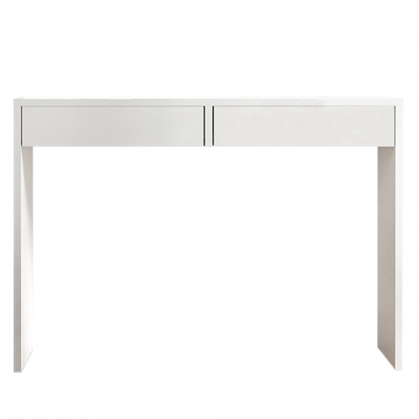 Toaletní stolek / psací stůl, bílá, VIOLET