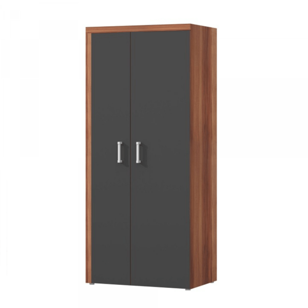 Věšáková skříň, švestka / šedý grafit, CHERIS 1