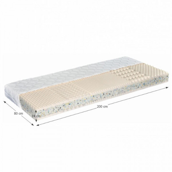 Matrac, 200x80 cm, MONIKA