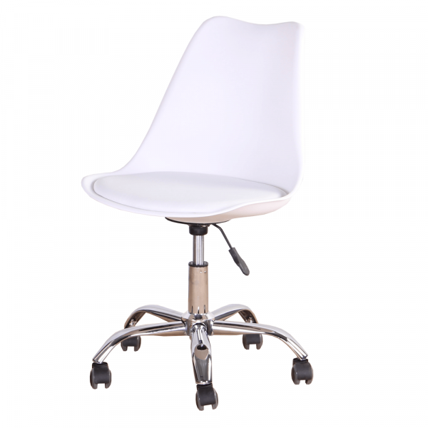 Kancelářská židle, bílá, DARISA NEW