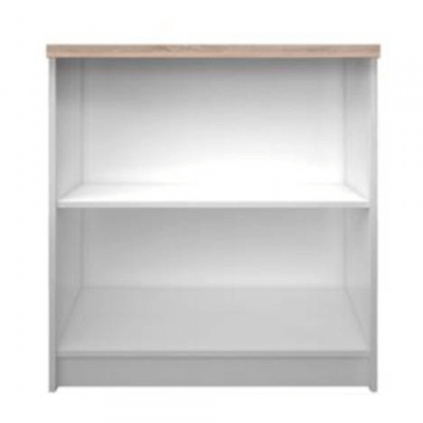 Regál, bílá / dub sonoma, TOPTY 16