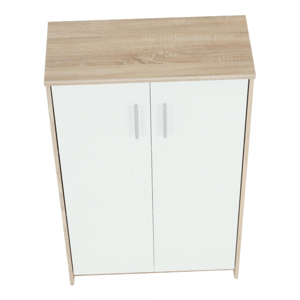 Kancelářská skříňka, dub sonoma/bílá, JOHAN 2 NEW 13 JH033