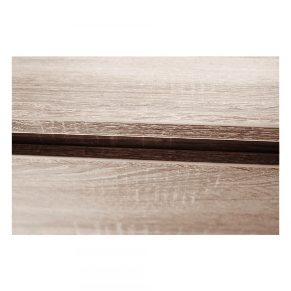 3 šuplíková komoda, dub sonoma, HANY NEW 003