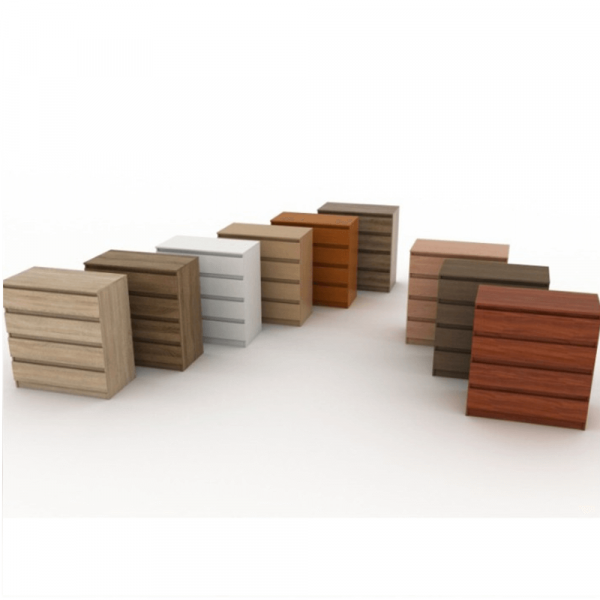 2 dveřová komoda, bílá, HANY NEW 008