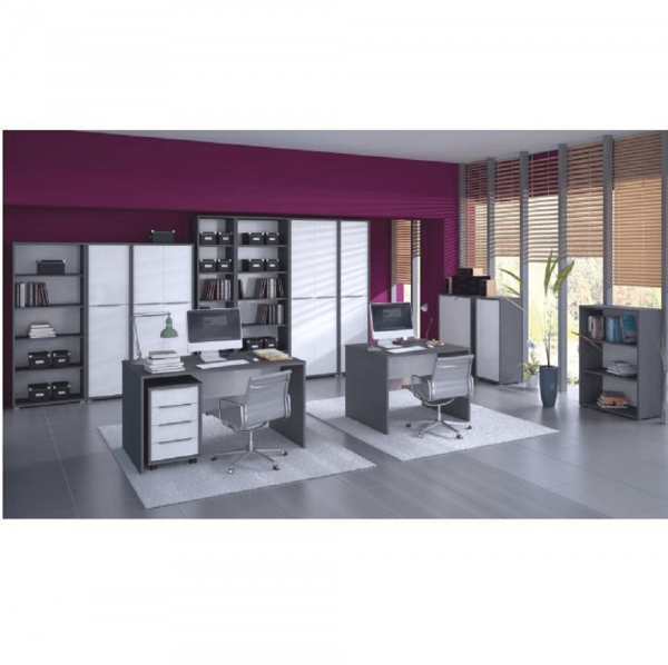 Otevřený regál, grafit, RIOMA NEW TYP 4