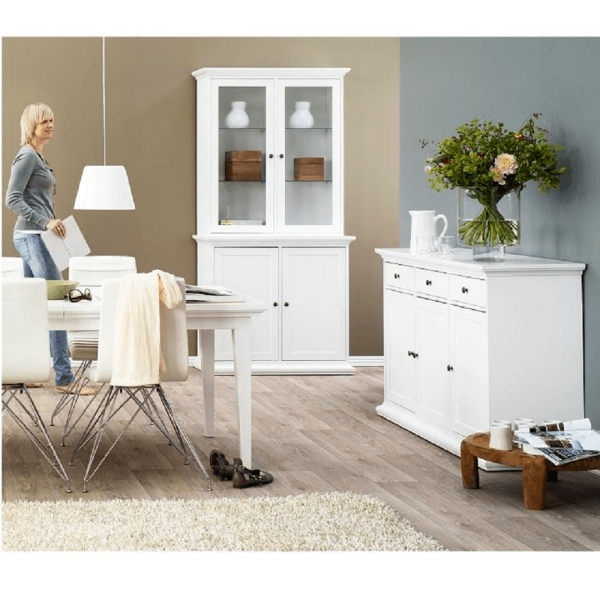 Komoda, bílá, PARIS 3D3Z 79853