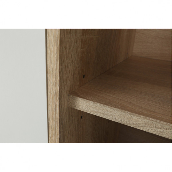 Skříň, dub sonoma / bílá, Maurus NEW MA52