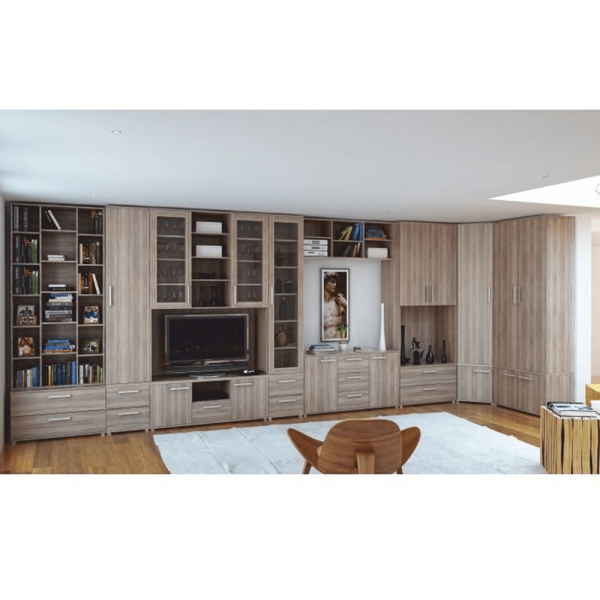 Vešiaková skriňa, dub sonoma, DUNAJ TYP 1