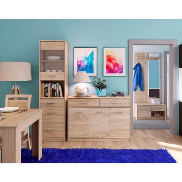 Regál otevřený 1S, dub sonoma, TEYO