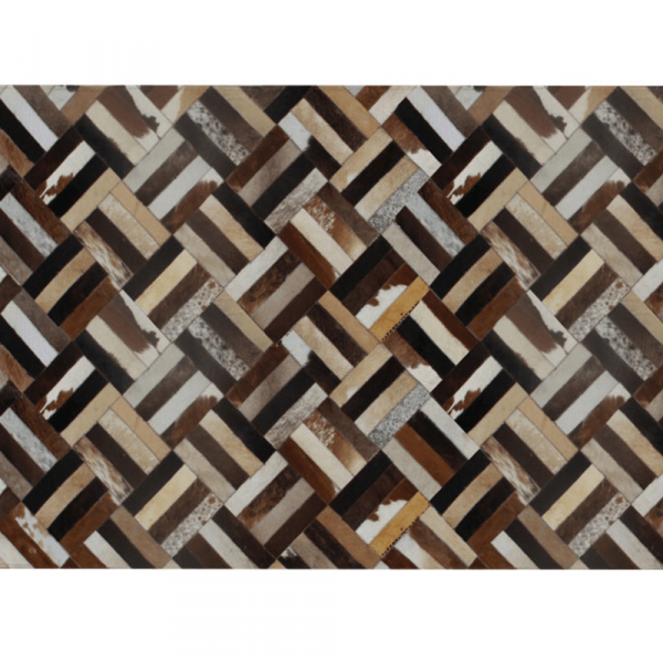 Luxusní koberec, pravá kůže, 70x140, KŮŽE TYP 2