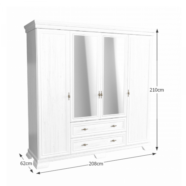 Skříň KS3, sosna andersen, KORA