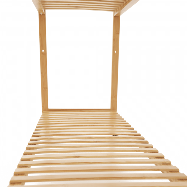 Šatní organizér, přírodní bambus, Melar