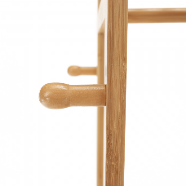 Šatní organizér, přírodní bambus, Melar