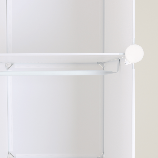 Modulární multifunkční skříň, bílá, ZAFOD