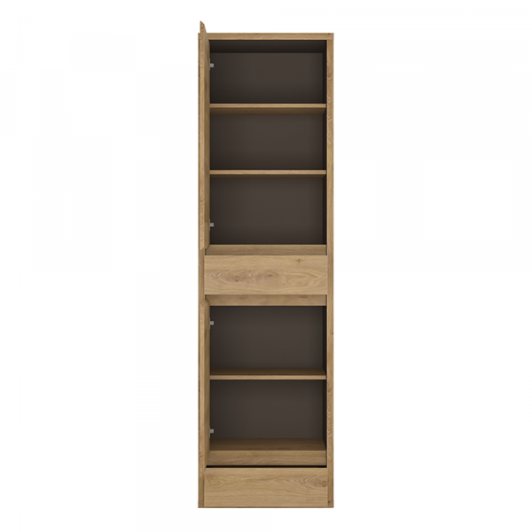 Policová skříň, dub shetland, SHELDON TYP 10