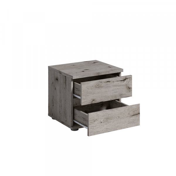 Noční stolek, 2ks, dub Welington, TOGOS