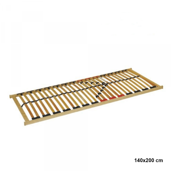 Rošt lamelový, 140x200 cm, DOUBLE KLASIK NEW