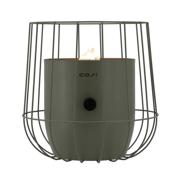 Plynová lucerna COSI - typ Cosiscoop Basket - olivový