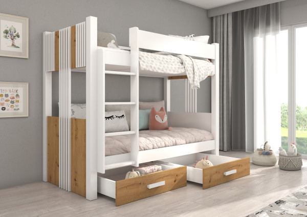 Dvoupatrová postel ARTA 200x90