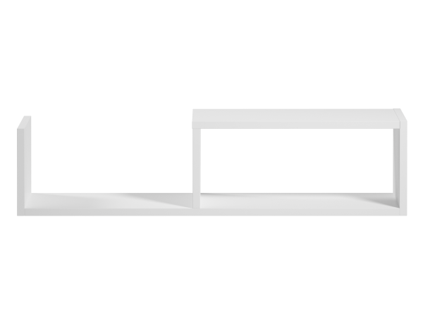 Vellia 80 White Shelf