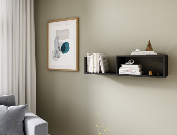 Vellia 80 Black Shelf