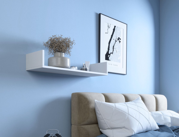 Vissta 80 White Shelf