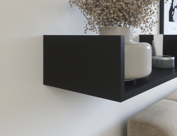 Vissta 60 Black Shelf