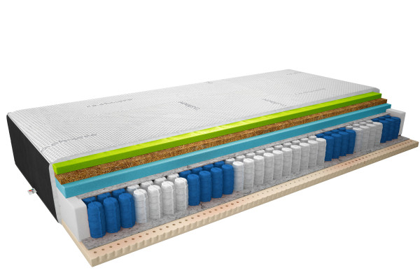 Termoplastické matrace Sola 80x200 Kašmír + černý samet