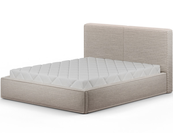 Postel Pesillo + kovový rám/plynový zvedák/úložný prostor 140x200
