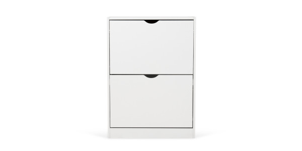 Botník LUNARO 2 bílá