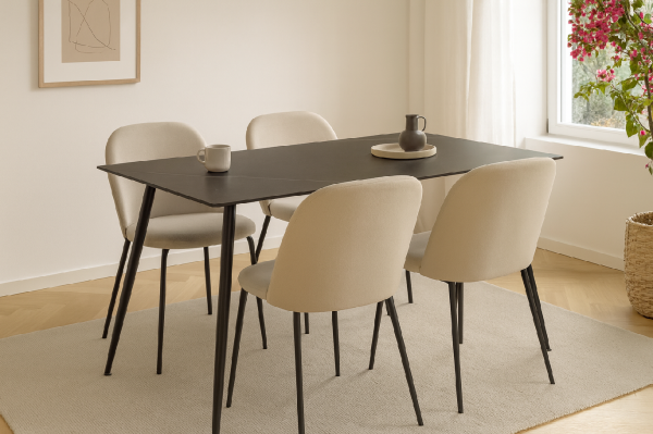 Jídelní stůl CERAMON  140 černá