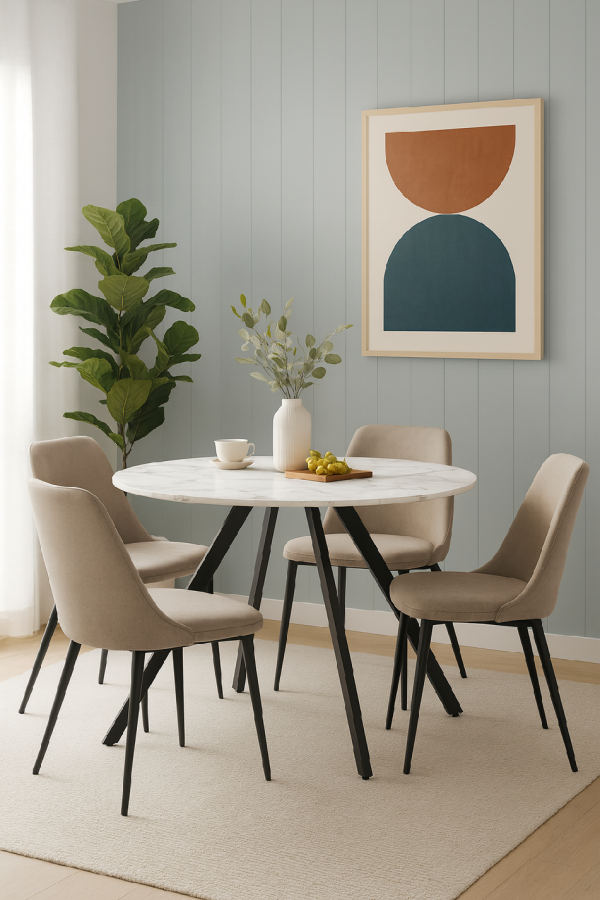 Jídelní stůl GYRUS 120 bílá