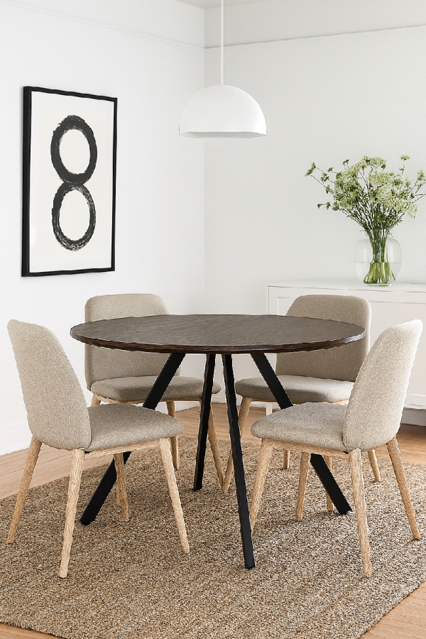 Jídelní stůl GYRUS 120 hnědá